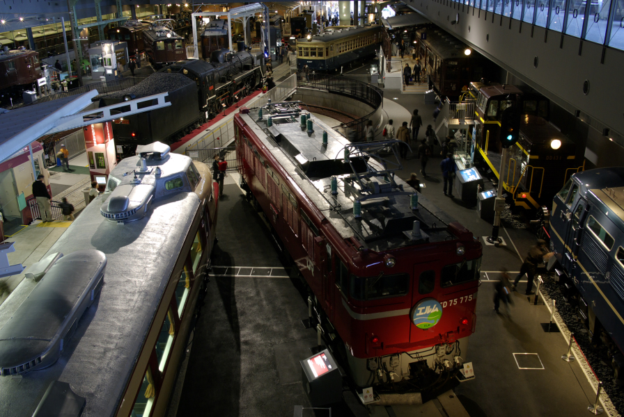 鉄道博物館寝台特急エルム気動車の写真