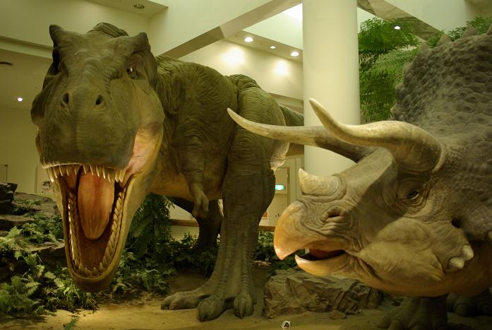 愛媛県総合科学博物館恐竜模型