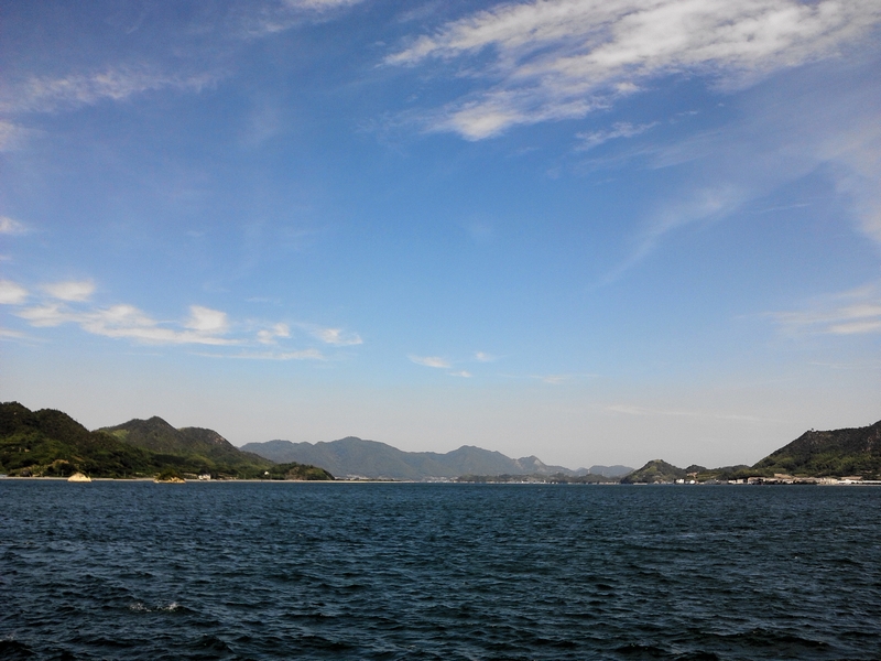 生口島海岸からの風景