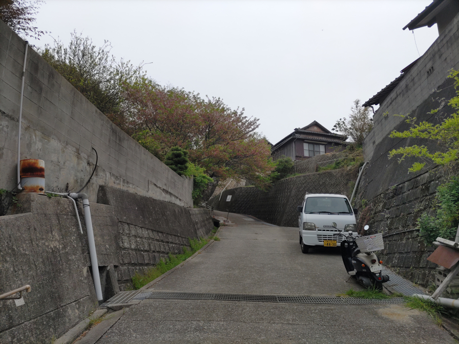 男木島の路地