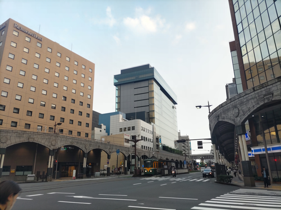 リッチモンドホテル 鹿児島金生町(写真左側)