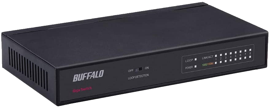 BUFFALO LSW5-GT-8NS/BK